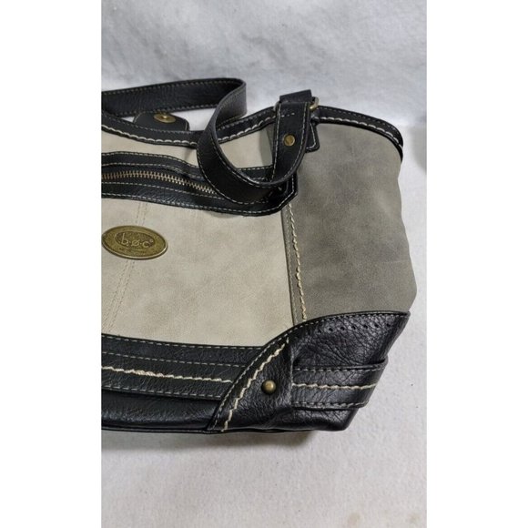 BOC Gray Dove & Black Cronton Vinyl Tote	Bag - Picture 11 of 16